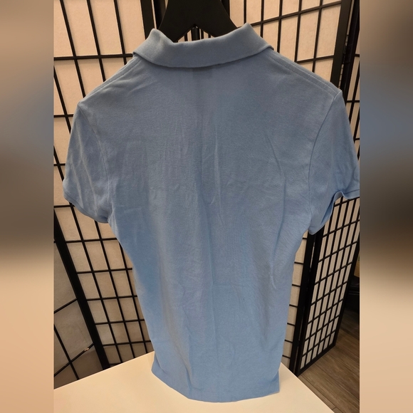 Ralph Lauren Women's Light Blue Classic Fit Polo ~ Size Medium - Picture 7 of 9